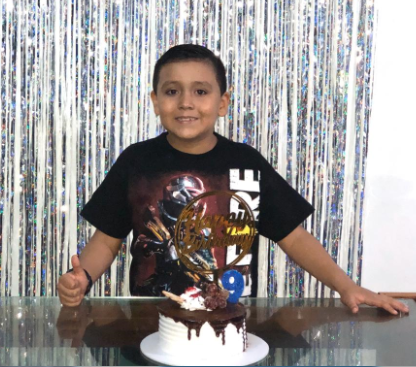El cumpleañero.